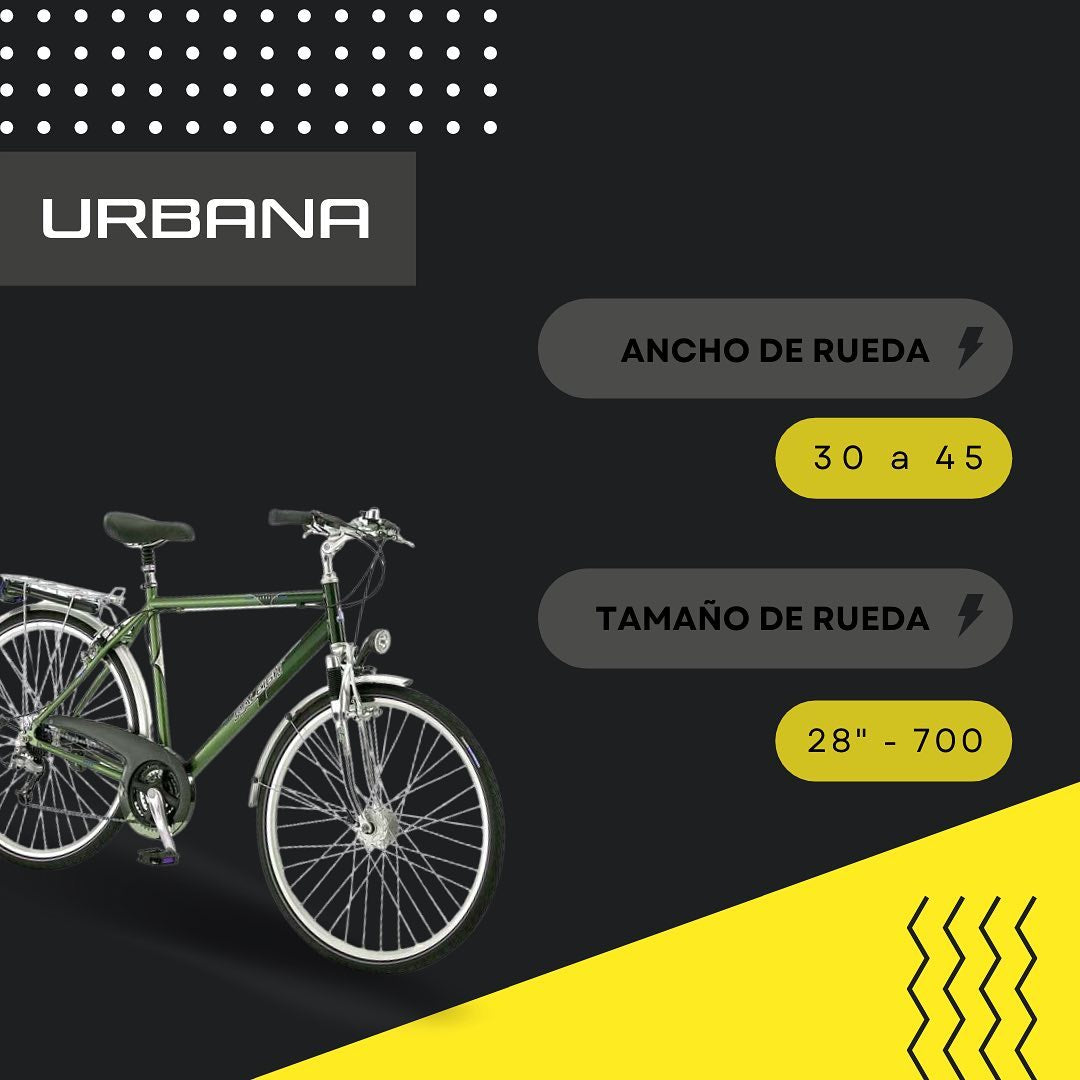 Banda Antipinchazo - Urbana : 700mm - Cyclo Bike